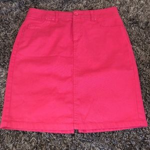 Bandolino hot pink skirt